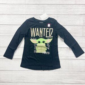 Nwt Star Wars Grogu Wanted Graphic Shirt